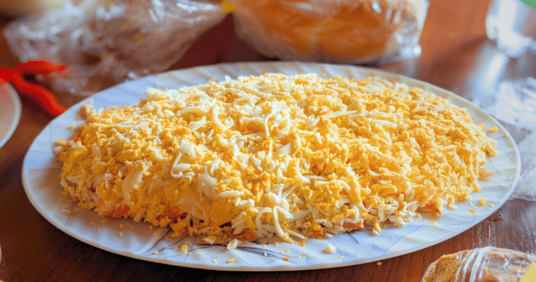 Layered Herring Salad (Warstwowa Sałatka Śledziowa)