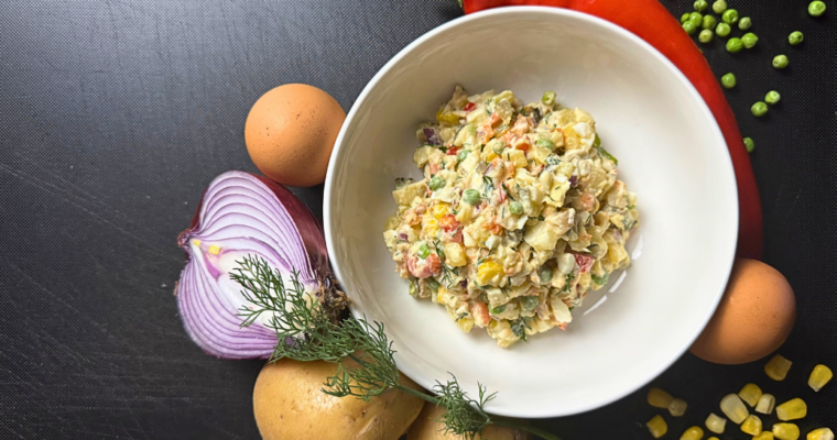 Polish Vegetable Salad (Sałatka Jarzynowa)
